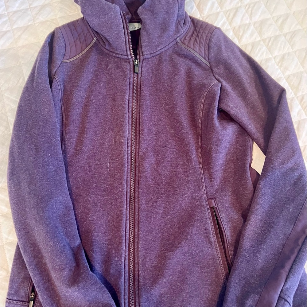 Women’s Athleta Zip Up Sweatshirt Jacket, Medium